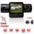 GPS Car Black Box Camcorder 2.0" Dual Camera Vehicle IR DVR