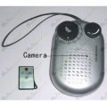 Waterproof Spy Radio Camera Hidden Bathroom Spy Camera DVR 16GB (Motion Activated)