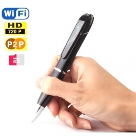 720P HD Wifi Wireless Spy Pen Video Camera for Android and IOS