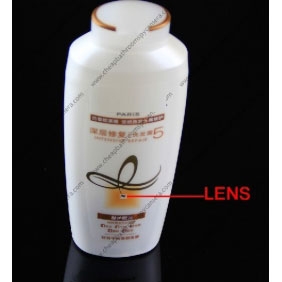 New 1080P Ture HD Shampoo Hidden Spy Camera With Perfect Low Luminous Camera Lens and Motion Detection