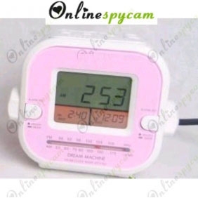 Alarm Clock Spy HD Pinhole Camera DVR 8GB