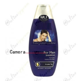 16GB 5.0 Mega Pixel Spy Camera,Spy Bathroom Shampoo Bottle Hidden Spy Camera DVR