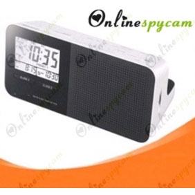 Spy HD Camera Dream Machine Clock Radio 1280X720 DVR 16GB