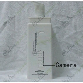 Spy Shampoo Bottle Hidden HD Bathroom Spy Camera DVR 32GB Motion Detection