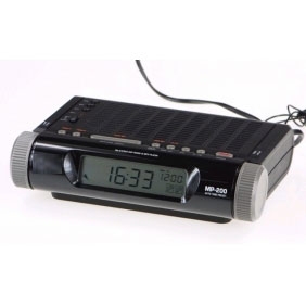 Alarm Clock Radio HD Bedroom Spy Camera DVR 16GB 1280X720