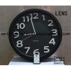 Wall Clock Hidden Spy Camera DVR with Internal Momory 16GB Motion Activated