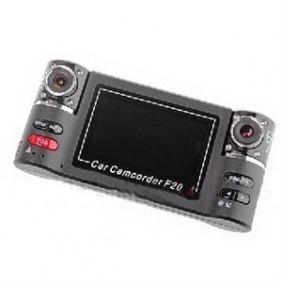 2.7" Car Black Box Camcorder Dual Camera IR Vehicle DVR