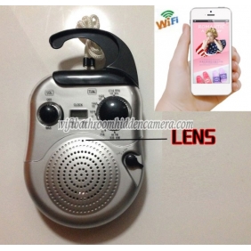 64GB Wifi Spy Camera HD 1080P Hidden Bathroom Radio Camera For iOS/Andriod System