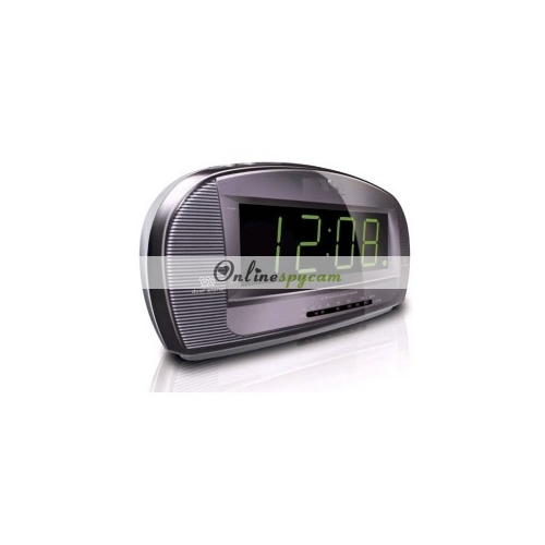 philips alarm clock radio spy camera